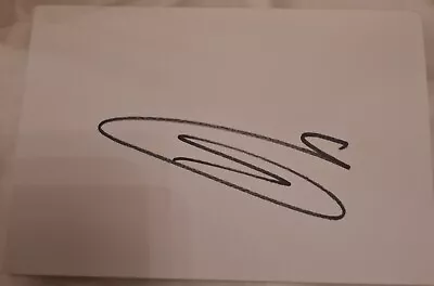 Luke Shaw Hand Signed 5 X 3 White Card England Manchester United Man Utd  • £16.99