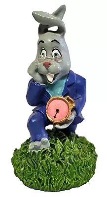 Rare Vtg.  Alice In Wonderland Blue March Hare Resin Knight Chess Figurine • $7