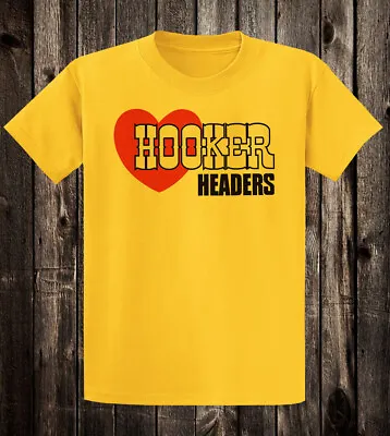 Hot Rod Tee T Shirt Drag Race Hooker Headers Speed Shop Racing Nostalgia • $24.99