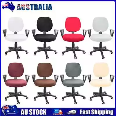 Spandex Elastic Office Chair Cover Removable Stretch Computer Chairs Seat Covers • $9.33