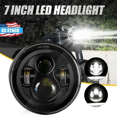 7 Inch LED Headlight Hi-Low Beam For Suzuki Marauder VZ 800 1600 Savage LS 650 • $33.99