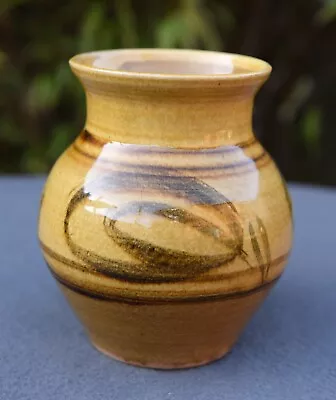 £17.50 • Buy Vintage Cricklade Slipware Studio Pottery Vase Ivan Kay Martin Ex Winchcombe