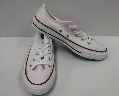 Converse Unisex Chuck Taylor All Star Ox Sneakers Optical White M7652 - 36.5 EU • $44.99