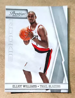 ELLIOT WILLIAMS ~~~~ 2010 Panini Prestige Card #231 ~~~~ ROOKIE • $0.50