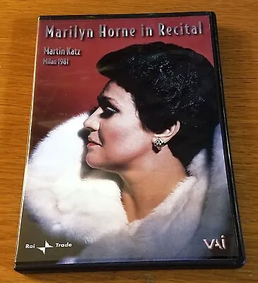 Marilyn Horne In Recital Milan 1981 (DVD) • $2.95