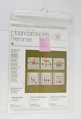 Haandarbejdets Fremme Danish Embroidery Cross-Stitch 30-4237 NATIVITY -No Thread • $21.59