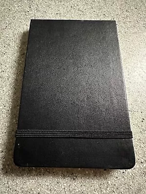 Black MOLESKINE Sm. Journal Made In ITALY Secures W/elastic 3 1/2 X5 1/2 X1/2  • $19.55