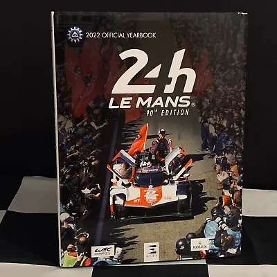 2022 90th LE MANS 24 HOURS OFFICIAL YEARBOOK ANNUAL ENGLISH WEC TOYOTA GR010 • £50