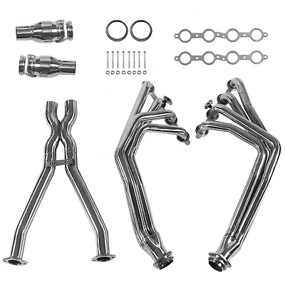 Stainless Pair Of Manifold Headers  For Chevy 97-04 Corvette C5 2SETS NEW • $225.99