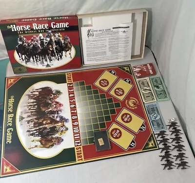 COMPLETE The Horse Race Game Boardwalk Design Vintage LIMITED SPECIAL EDITION • $29.95