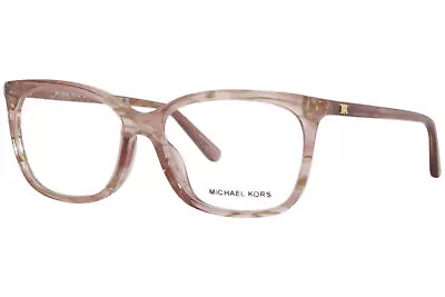 Michael Kors Auckland MK4080U 3277 Eyeglasses Frame Women's Rose Horn 54mm • $69.95