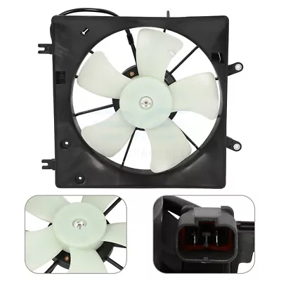 Electric Radiator Cooling Fan Assembly For Honda Accord 3.0L 2997CC V6 2003-2007 • $46.99