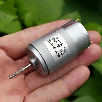 RS-395 DC 12V-36V 24V 8800RPM Large Torque Long Shaft Mini 28mm Electric Motor • £4.19