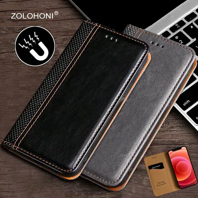 For OnePlus Nord CE2 5G Phone Card Pocket Protective Genuine Leather Case Cover • $15.39