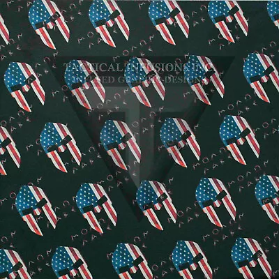 Kydex Infused Spartan Flag Molon Labe Pattern Print 11 7/8  X 7 7/8  1 Sheet • $14.99