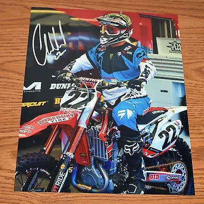 CHAD REED #22  SIGNED 11x14 ACTION PHOTO- COA -ELI TOMAC COOPER WEBB • $37.50