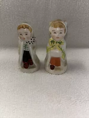 Vintage Salt And Pepper Shakers Boy Girl Made In Japan • $1.99