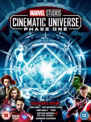 NEW Marvel Studios Cinematic Universe Phase 1 (6 Films) DVD (BUG0287401) [2018] • £38.99