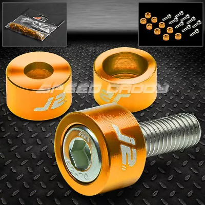 J2 Aluminum Jdm Header Manifold Cup Washer+bolt Kit For Ee Ef Eg8 Eg2 Ej6 Gold • $9.97