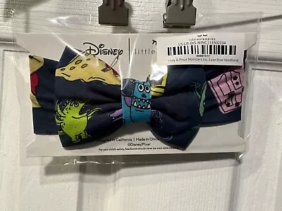 Little Sleepies Monster Inc. Luxe Bow Headband Disney - Perfect Sully Position!! • $35