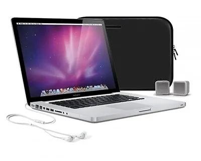 ILuv IJL2111BLK Apple Gift Pack 13  MacBook Case ISP160 USB Speakers Earphones • £10.99
