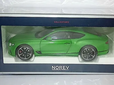 Norev 1/18th Scale 2018 Bentley Continental GT Apple Green • $307.69