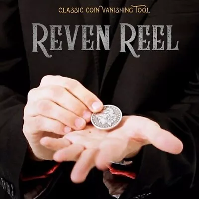 Magician's Raven Reel Gimmick Coin Vanishing Tool Coin Changing Real Magic Trick • $16.99