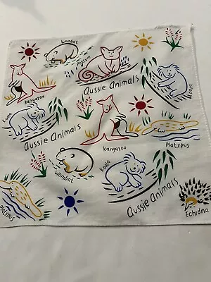 Animals Of Australia Hankie • $10.50