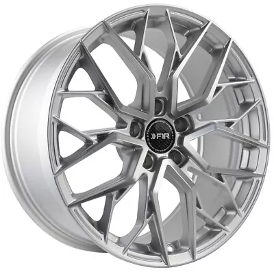 F1R FS3 19x8.5 5x120 35 Machine Silver Wheels(4) 19  Inch Rims • $1100