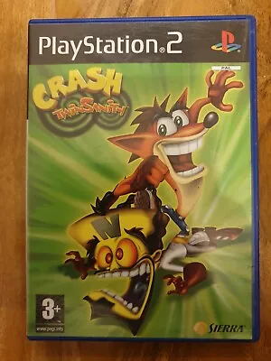 Crash Twinsanity Playstation 2 Game Tested Working PS2  • £14.99