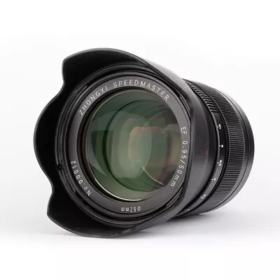 Zhongyi Mitakon Speedmaster 50mm F0.95 Lens For EF Mount DSLR Camera 5D4 750D 6D • £519