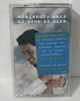 Alejandro Sanz El Alma Al Aire (Cassette 685738477449) *NEW* • $12.97