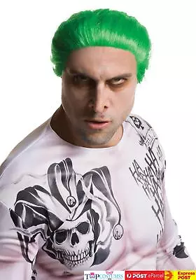 Suicide Squad Jared Leto Joker Green Costume Men Wig Synthetic Hair Cosplay • $34