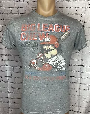 Retro 80s Homage Big League Chew Bubblegum Baseball Shirt Size Medium USA Made • $24.99