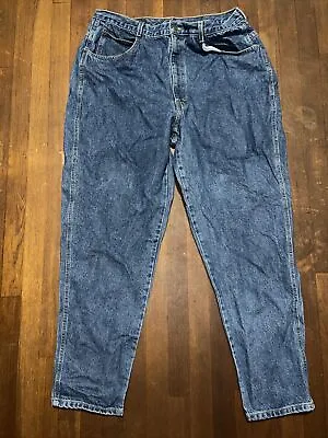 Gitano Blue Denim Women’s Jeans 22W Long Tapered 36x32 • $5.75