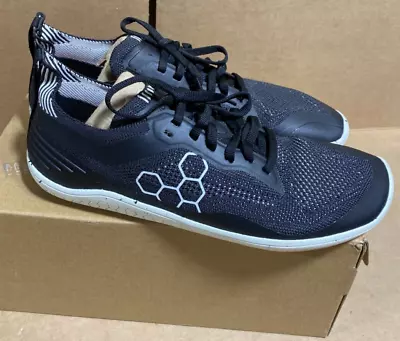 Vivobarefoot Geo Racer Knit M Obsidian Textile 302054-01 Men's Size EU 43 USA 10 • $72.50