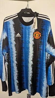 Adidas Manchester United Goalkeeper Authentic Football Icon HT1994 Mens SZ M New • $65