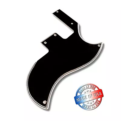 5 Ply Black/White WIDE BEVEL Pickguard For Epiphone SG Special P-90 Made In USA • $36.95