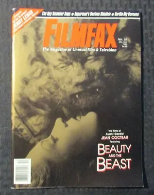 $15.25 • Buy 1993 FILMFAX Film & TV Magazine #36 FVF 7.0 Beauty And The Beast / Jean Cocteau