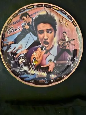 Elvis Presley A Musical Tribute To Elvis The King Plate 1st In Issue COA • $15