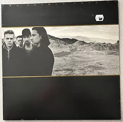 U2 Joshua Tree LP  Island 90581-1 Gatefold SleevePosterLyrics 1988 Grammy • $39.99