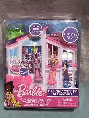 Barbie Design Activity Dreamhouse Ages 3+ Great Desk Set • $27.09