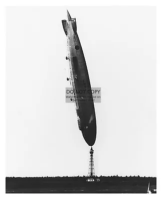 Uss Los Angeles Rigid Airship Zr-3 Flying Vertical Pushed By Wind 8x10 Photo • $8.49