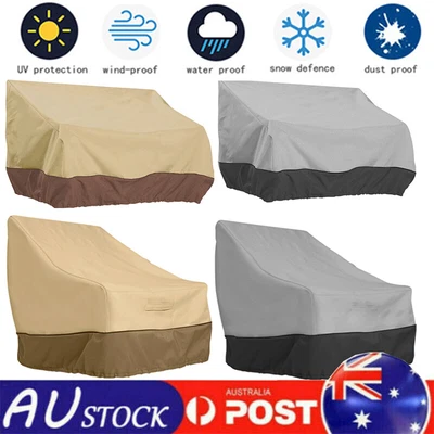 $28.29 • Buy Waterproof Patio Chair Cover Lounge Deep Seat Cover Outdoor Furniture Sofa Cover