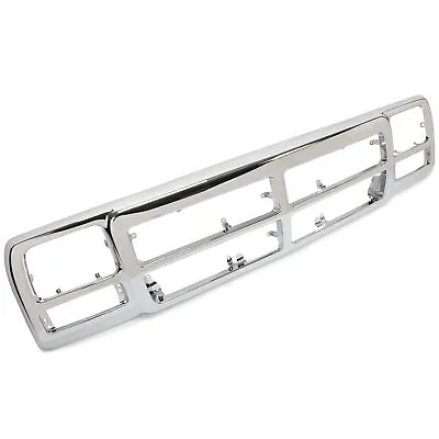 $149.99 • Buy For Dodge Ramcharger 91 92 93 W150 W250 D150 Chrome Grille Frame Shell Surround