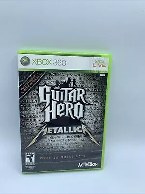 Microsoft Xbox 360 - Guitar Hero: Metallica  *Scratch Free Disc* • $39.99