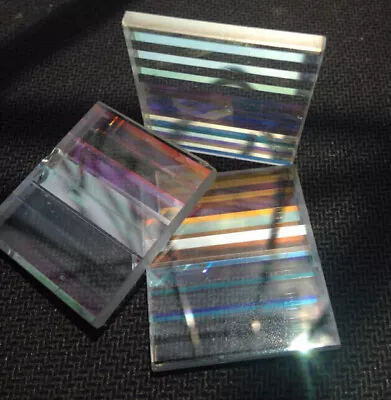 10pcs Defective Optical Glass Prism Science Physics Research Decoration Lens • $11.39