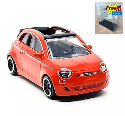 Majorette Fiat 500 Icon Cabriolet Red 1:55 (3 ) No Package • $13.50