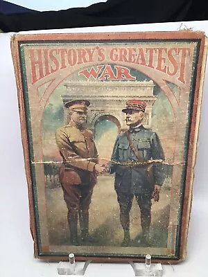 History's Greatest War A Pictorial Narrative By S.J. Duncan Clark 1919 Book • $12