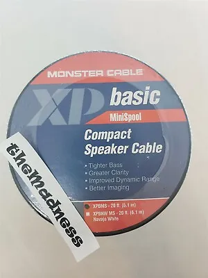 New Spool Monster Cable XP Basic Compact Speaker Cable Wire 20 Ft 6.1 M XPBMS • $17.99